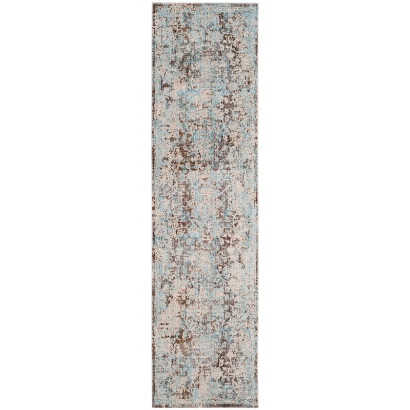 SAFAVIEH Vintage Distressed Boho Persian Sînziana Oriental Polyester Rug