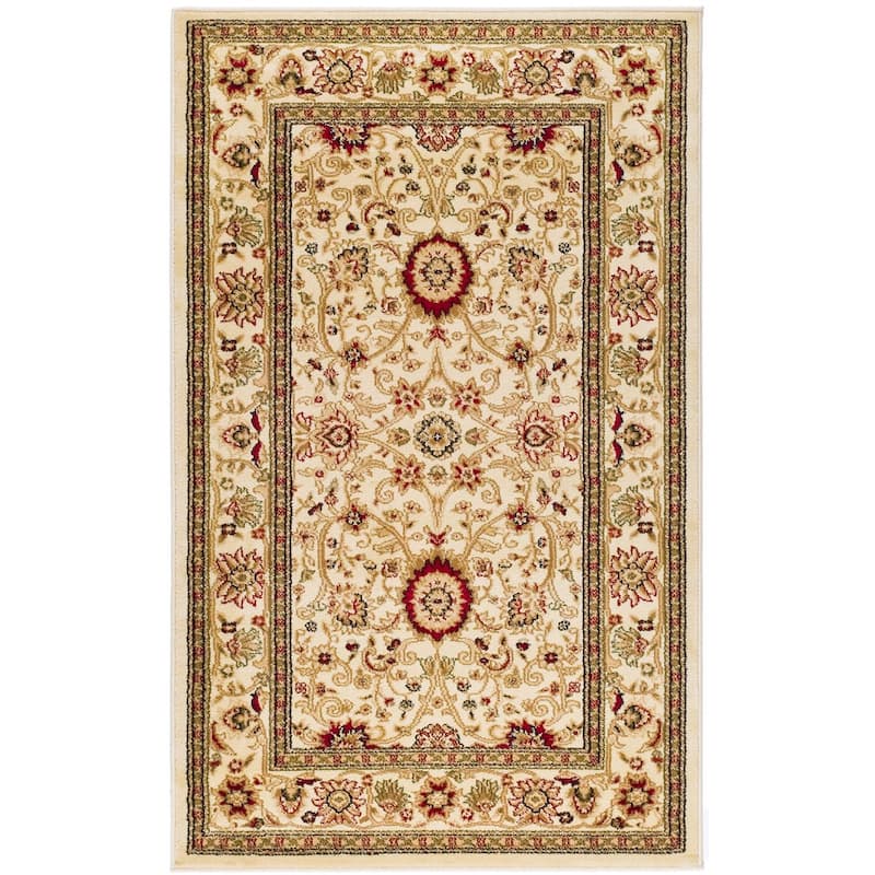 SAFAVIEH, Lyndhurst Marsha Traditional Area Rug - 3'3" x 5'3" - Ivory