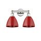 Option Polished Nickel / Red