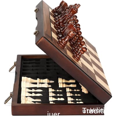 Folding Portable Travel Unique Chess set - 2*15*15inch