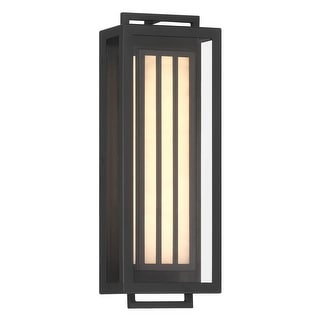 The Great Outdoors 77500-L Eastly 16" Tall ADA LED Outdoor Wall Sconce