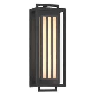 The Great Outdoors 77500-L Eastly 16" Tall ADA LED Outdoor Wall Sconce