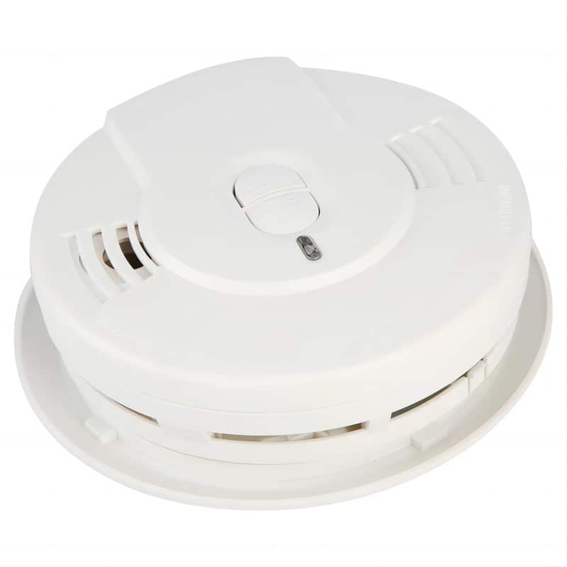 Operated Ionization Smoke Detector - White