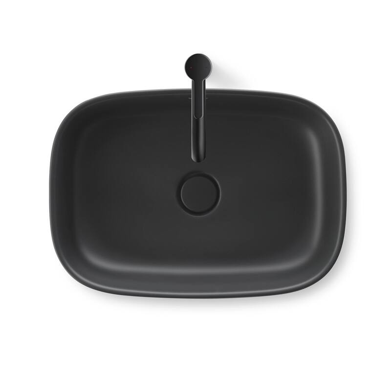 Duravit 237355-1HOLE Zencha 15" Ceramic Vanity Top