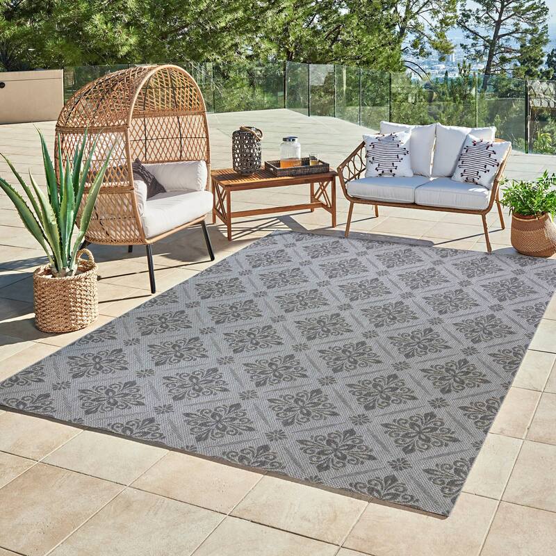 Gertmenian Grace Premium Multi-Size Multi-Colored Flatweave Indoor/ Outdoor Area Rug Collection