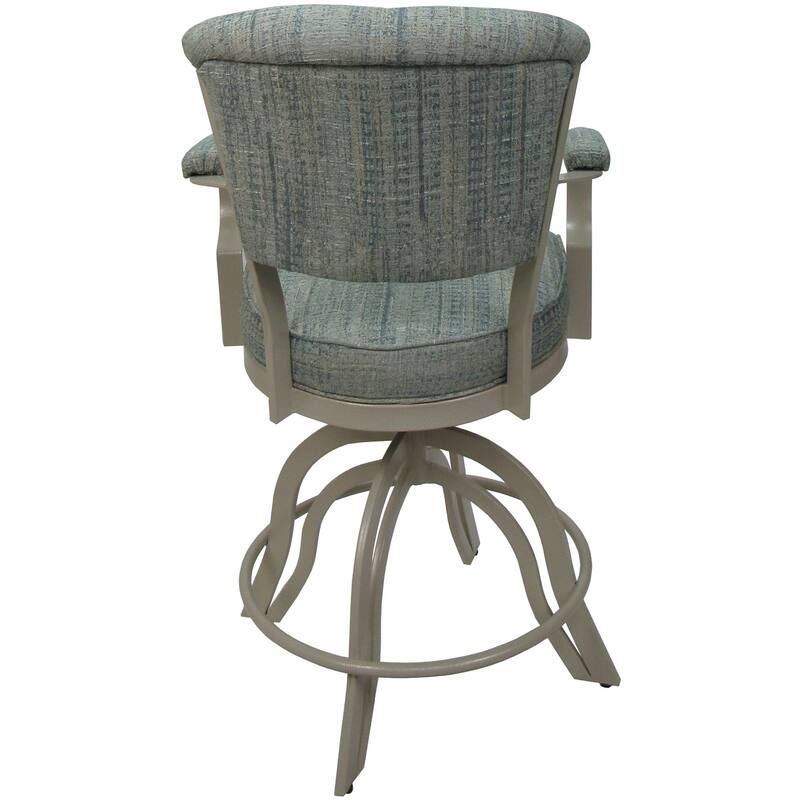 Miami Counter 26" or Bar 30" Metal Bar Stool on A Base