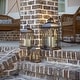 preview thumbnail 7 of 9, Set of 3 Indoor-Outdoor Lombard Metal Lanterns