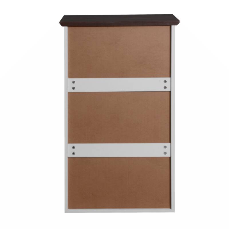 5 Drawer Dresser with Wood Color Top, Small Dresser for Kids Bedroom, Living Room
