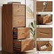 preview thumbnail 5 of 34, 4 Drawer Wood File Cabinet with Lock for Home Office