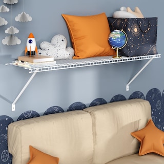 ClosetMaid White Wire Multipurpose Storage Shelf Kit
