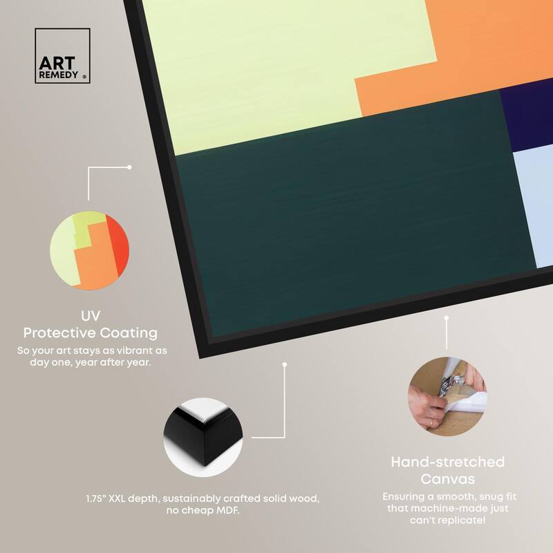 Rectilinear Rhapsody I Canvas by Art Remedy