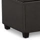 preview thumbnail 14 of 14, WYNDENHALL Franklin 54 inch Wide Contemporary Rectangle Storage Ottoman