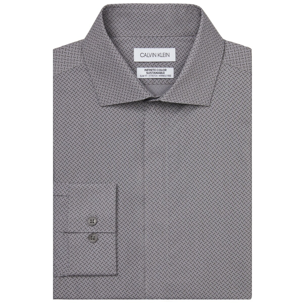 calvin klein slim fit non-iron french cuff dress shirt Calvin Klein Slim Fit Non-Iron French Cuff Dress Shirt at Vancouver Mall in Vancouver, WA