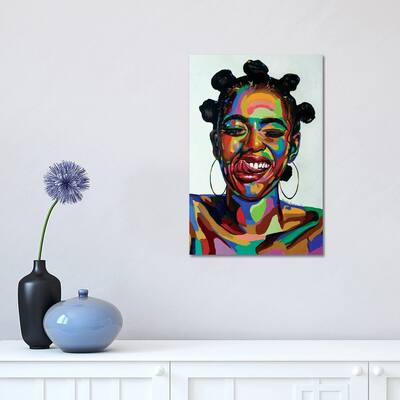 iCanvas "Life Force" by Damola Ayegbayo Canvas Print