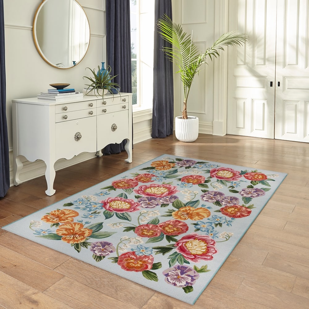 Liora Manne Marina Secret Garden Indoor/Outdoor Area Rug