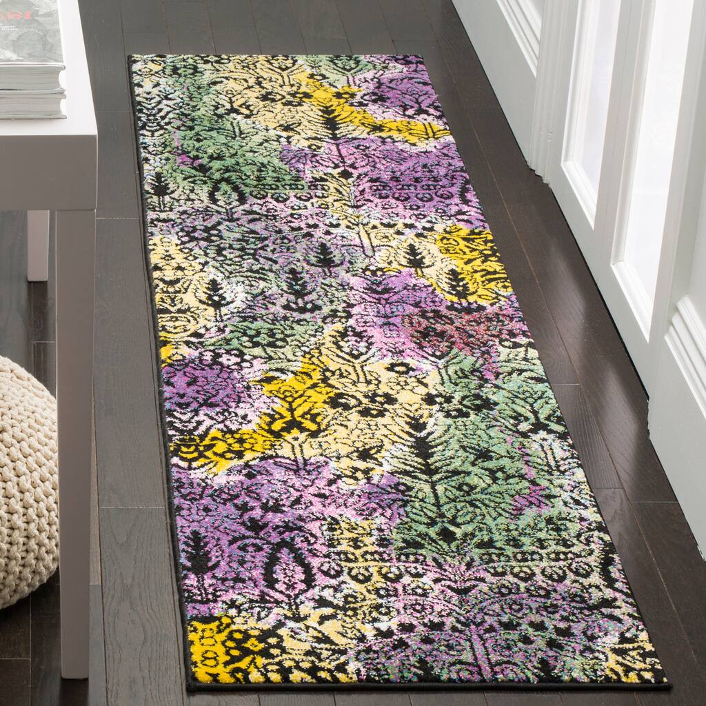 SAFAVIEH Watercolor Isabel Modern Abstract Rug