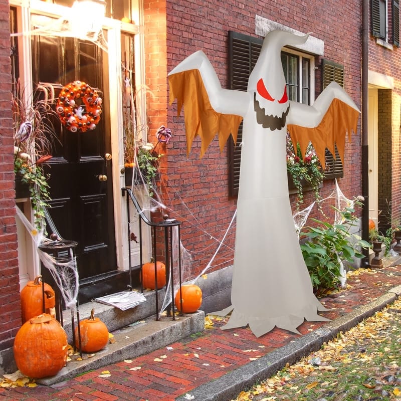 11.8 ft. LED Ghost Inflatable Halloween Decoration
