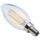 preview thumbnail 3 of 3, 4.5 Watt LED B11 3000K-2000K Warm Dimming Candelabra Base Clear Finish