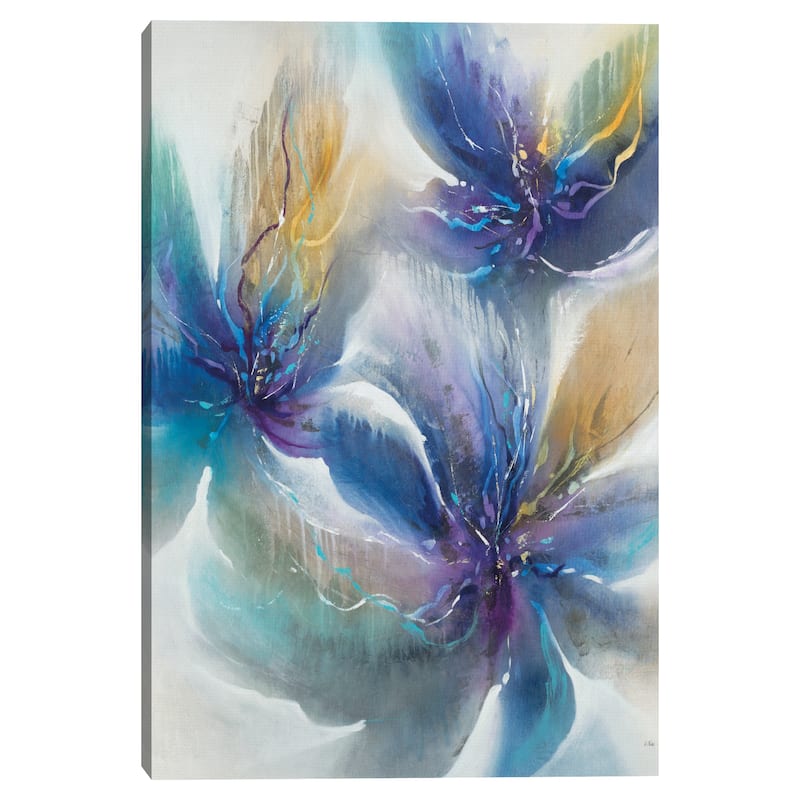 Amethyst Flicker by K. Nari Canvas Art Print