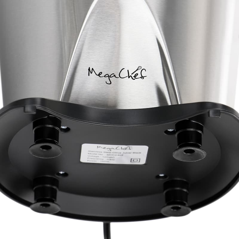 MegaChef Stainless Steel Electric Citrus Juicer Compact Bed Bath