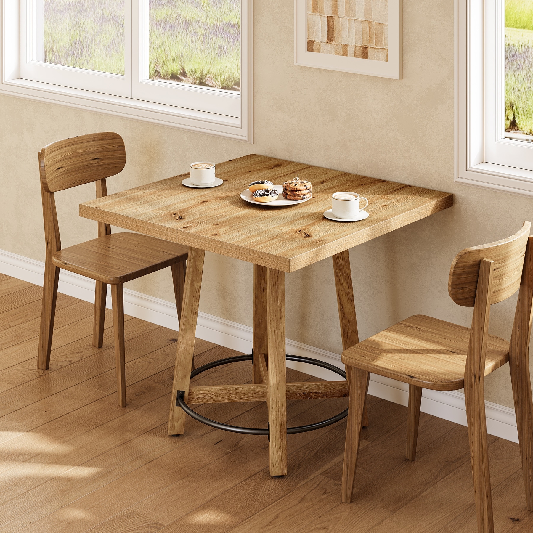 Square Dining Table - Overstock - 43420422