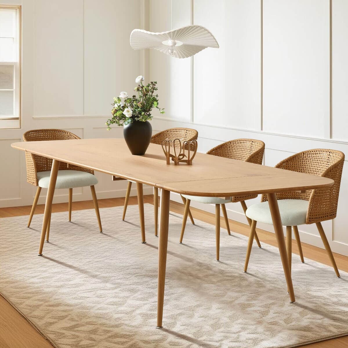 95" L Extendable Dining Table