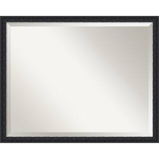 Bethany Beveled Wood Framed Wall Mirror