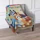 preview thumbnail 22 of 24, Bluey Woven Tapestry Throw Blanket