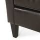preview thumbnail 11 of 9, Aiden Bonded Leather Club Chair by Christopher Knight Home