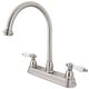 preview thumbnail 4 of 8, Restoration Centerset Kitchen Faucet Brushed Nickel