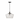 Clive 1-light Carbon Grey & Black Iron Pendant