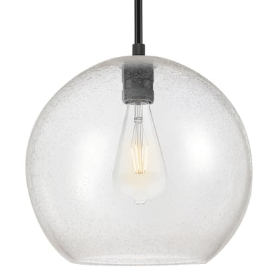 Innovations Lighting 434-1S-G124-12 Crown Point 12" Wide Pendant with