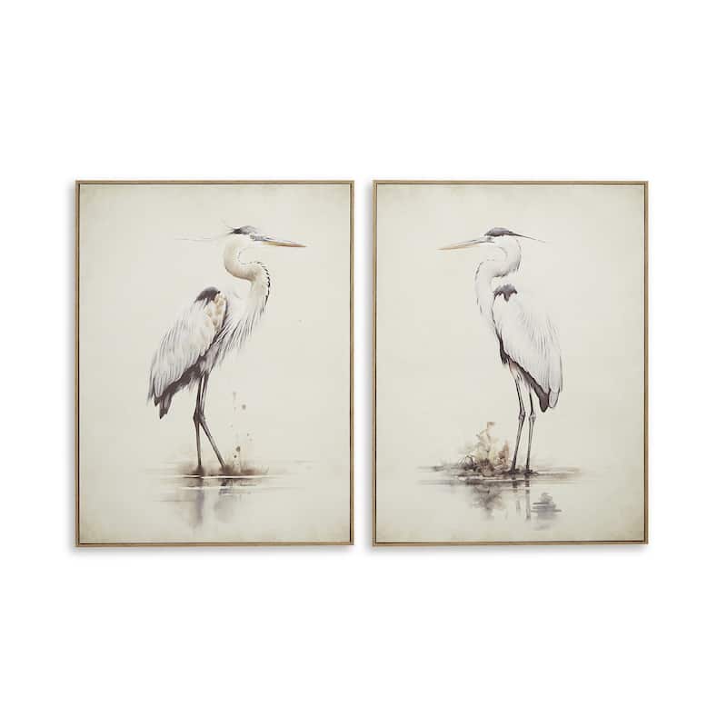 Signature Design by Ashley Aubinell Beige Wall Art (Set of 2)