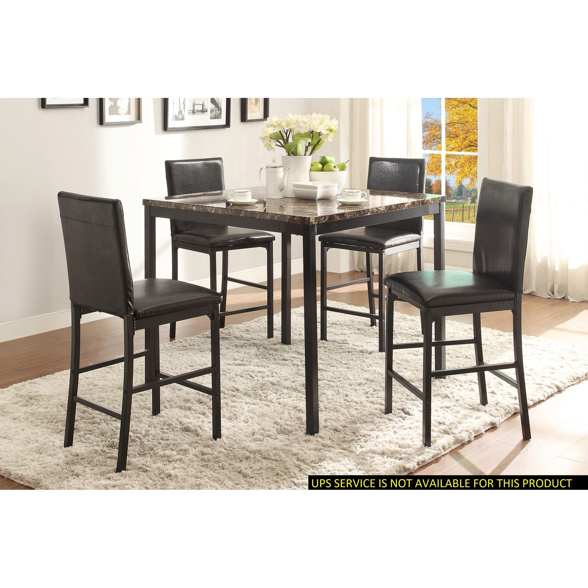 4 seater dining hotsell table with marble top