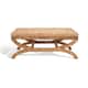SAFAVIEH Couture Trajka Tropical Coastal Boho Water Hyacinth Coffee Table - 44 In. W x 24 In. D x 18 In. H - 44Wx24Dx18H