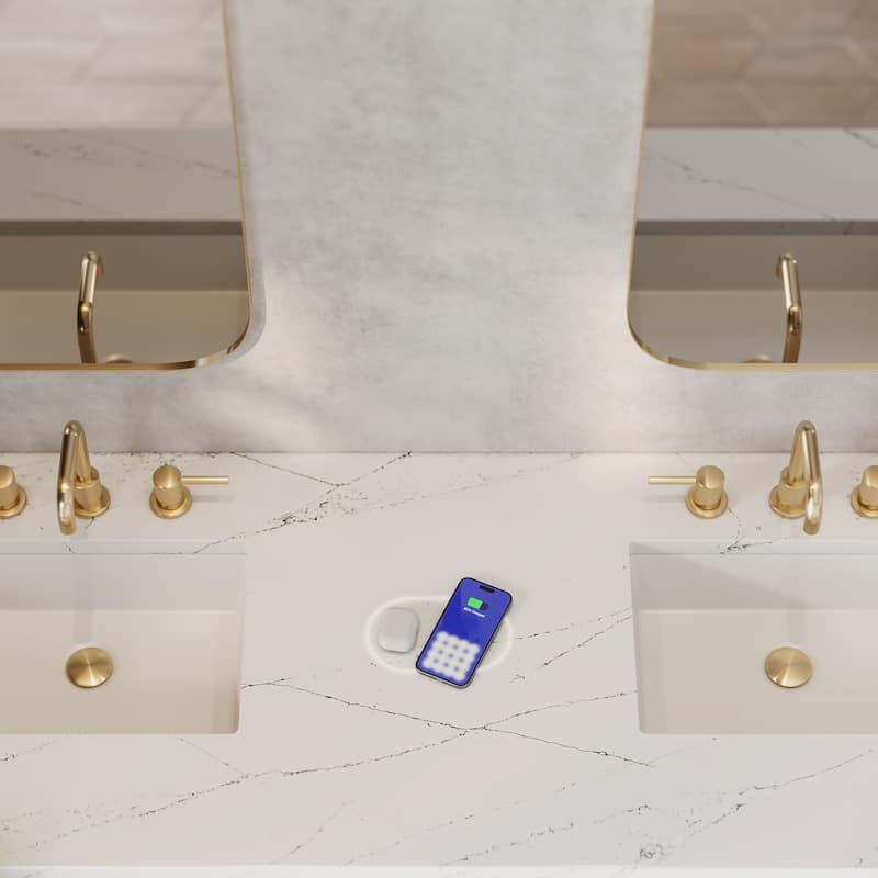 James Martin Vanities 545-V72-FENC Laurent 72" Wall Mounted or Free