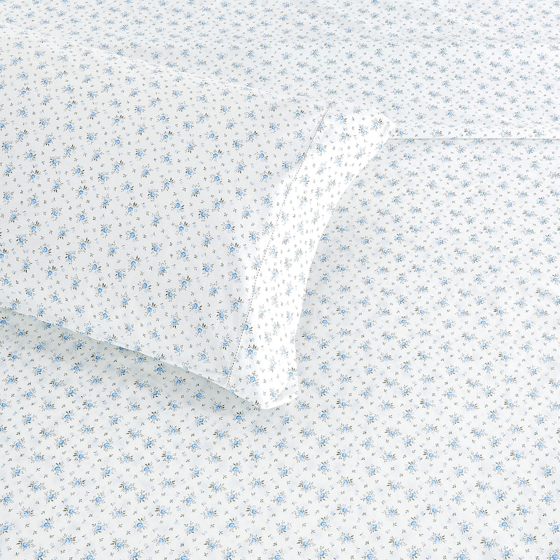 La Fleur Percale Cotton Sheet Set