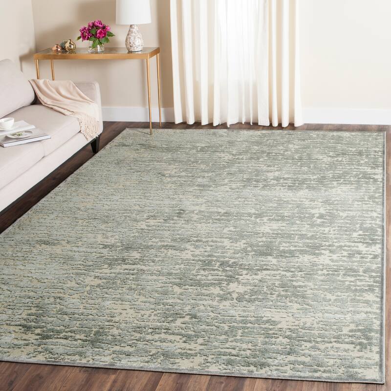 SAFAVIEH Paradise Luken Modern Viscose Rug - 8' x 11'2" - Grey/Multi - Rectangle