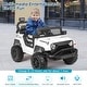 preview thumbnail 16 of 29, EROMMY Motorized Kids Ride on Jeep Car, 12V 4.5AH Battery Powered Electric Vehicle with 2.4G Remote Control, Light and Music