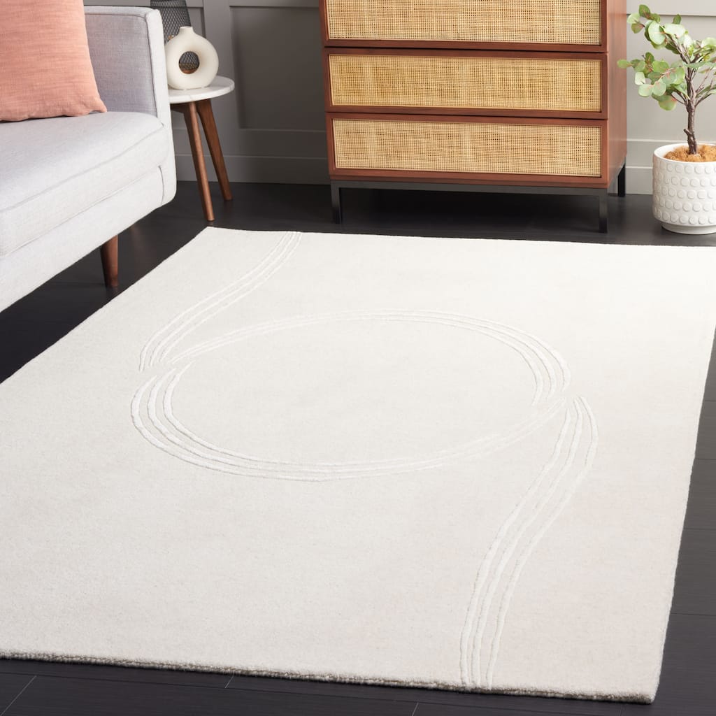 SAFAVIEH Handmade Soho Violeta Modern Wool Rug