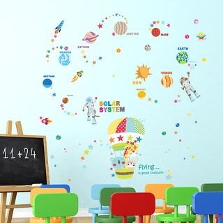 Walplus Whole New Adventure Children Kids Wall Sticker Nursery Decor