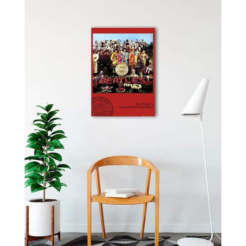 Beatles Sgt Pepper (Album Cover) Art Poster - 24 x 36 Inch