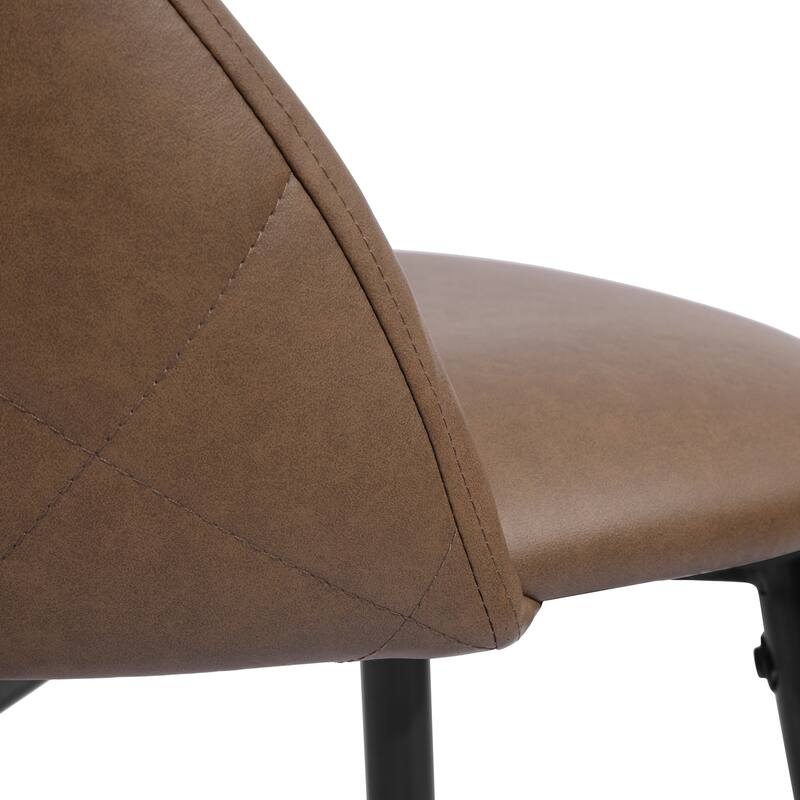 Upholstered Bar Stools Set of 2