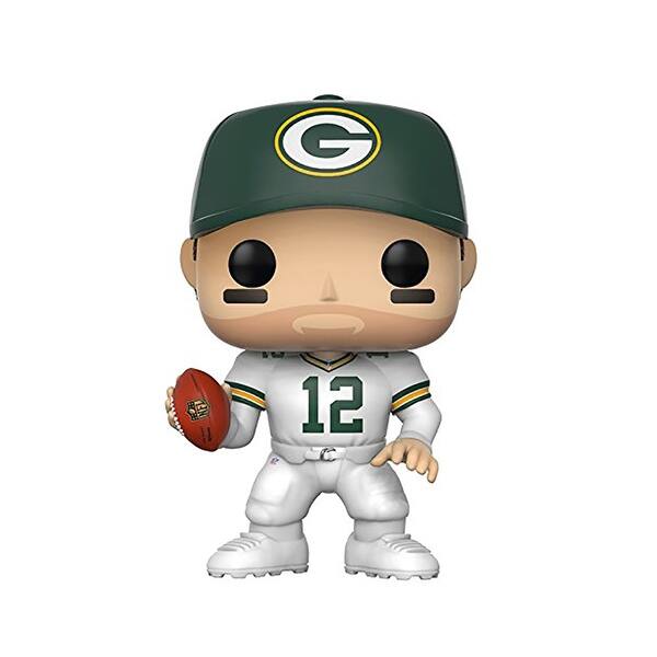 Shop Green Bay Packers Nfl Pop Vinyl Figure Aaron Rodgers Color Rush Multi Overstock 18853881