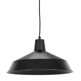 Globe Electric Barn Light 1 Light Plug-in Pendant with 15' Cord