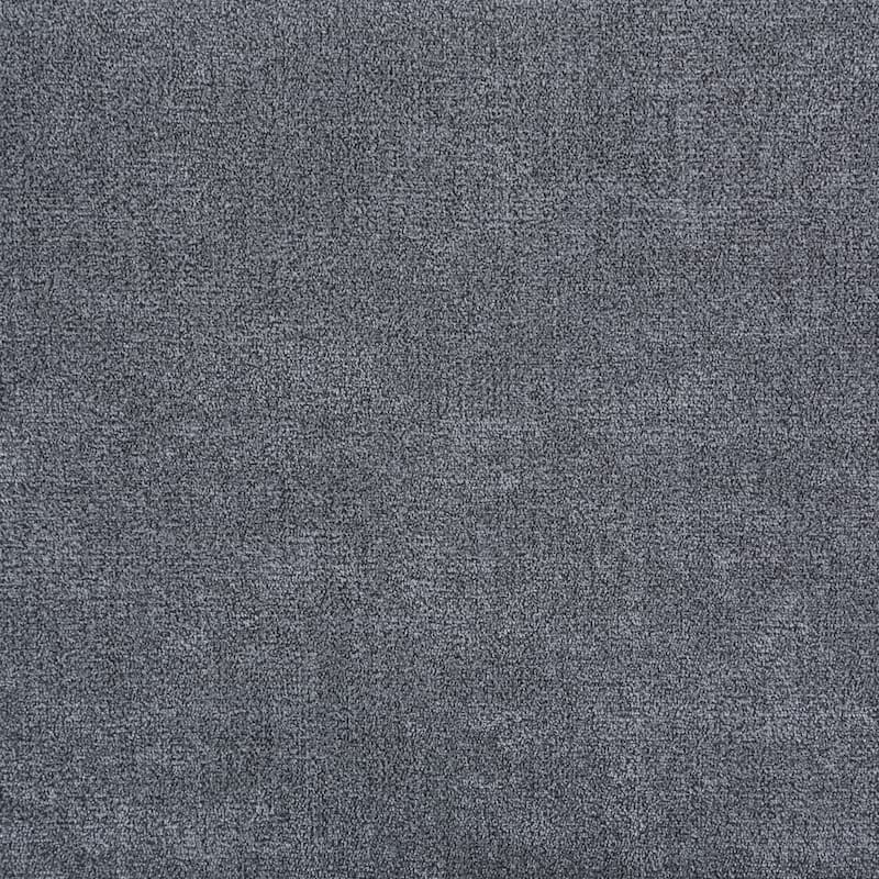 Brewster Charcoal Grey Pillow Headboard Platform Bed