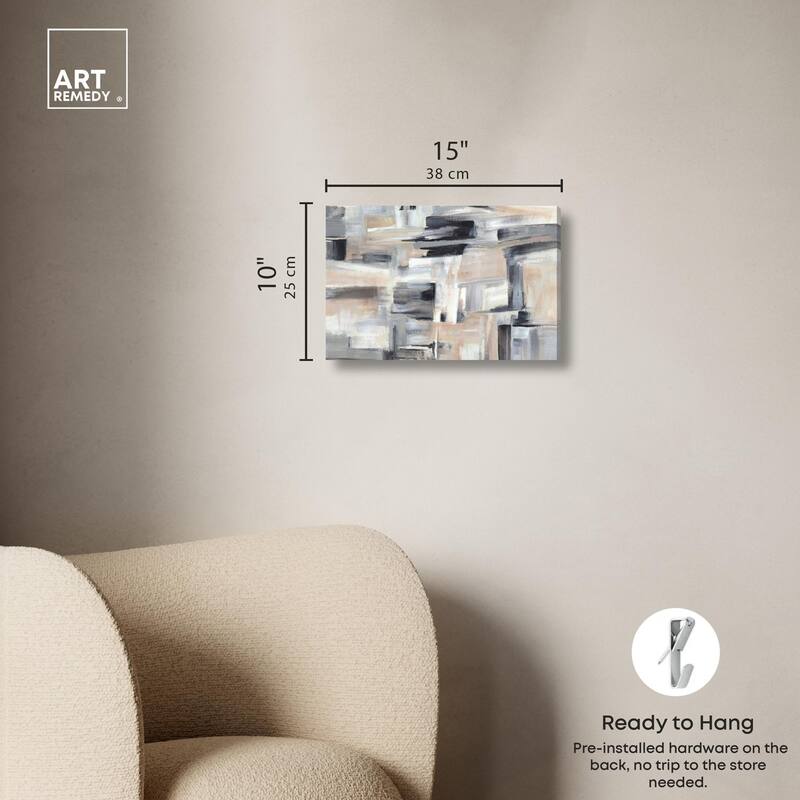 Neutral Nirvana Canvas by Art Remedy, Gallery Wrapped