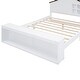 preview thumbnail 9 of 10, Full Size House Platform Bed with LED Lights and Storage