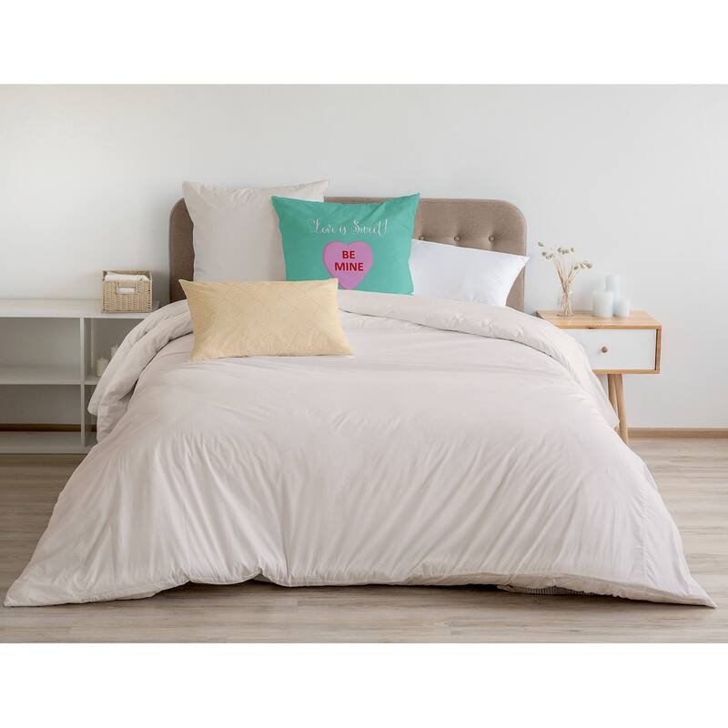 Love Is Sweet Valentines Day Decorative Throw Pillow