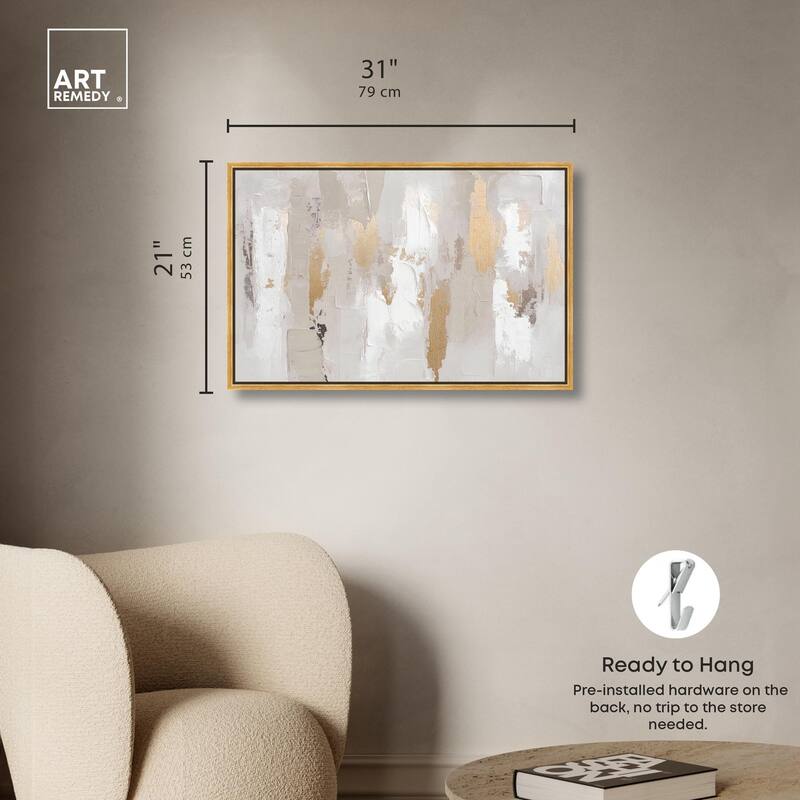 Gilded Brilliance II Canvas by Art Remedy